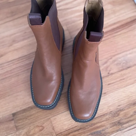 Sam Edelman Laguna Chelsea Leather Boots - Picture 6 of 9